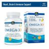 Nordic Naturals Omega-3D Softgels, EPA & DHA, Lemon, 60 Ct